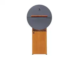 HNYGRLL | Houtskool BBQ Design | Corten/Zwart