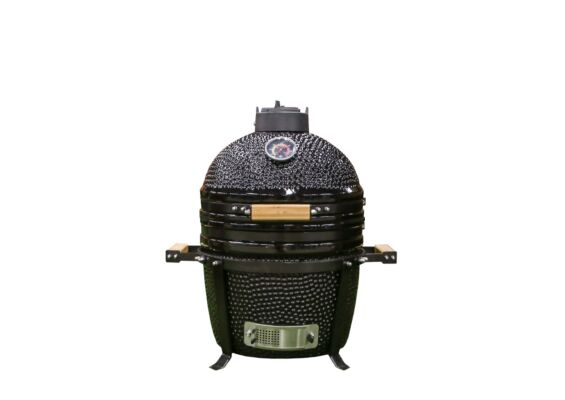 Fonteyn | Kamado BBQ met Accessoires | Shorty 15" | Black