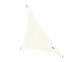 Nesling | Coolfit Schaduwdoek Driehoek 90° 400 x 400 x 570 cm | Off White