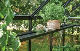 Royal Well | Kweekschap Grand Oase 130 | Geïntegreerd | Zwart