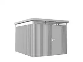 Biohort | Berging HighLine Gr. H5 | Enkele Deur | Zilver-Metallic,