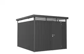 Biohort | Berging HighLine Gr. H5 | Enkele Deur | Donkergrijs-Metallic