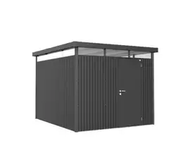 Biohort | Berging HighLine Gr. H5 | Enkele Deur | Donkergrijs-Metallic