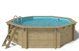 Fonteyn | Houten Zwembad 8-Hoekig Ø510 cm