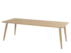 Hartman | Tuintafel Sophie Studio Teak 240 x 100 cm | Misty Grey