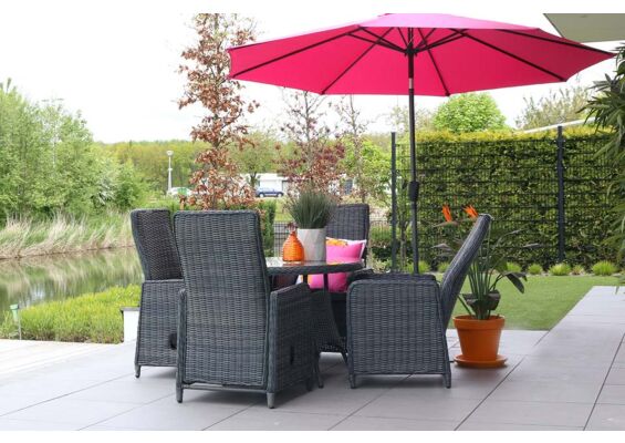 Fonteyn | Tuinset Harvey Rond | Charcoal