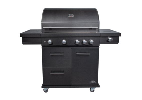 Boretti | Imperatore Nero Gasbarbecue | 4 Branders