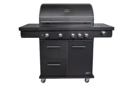 Boretti | Imperatore Nero Gasbarbecue | 4 Branders