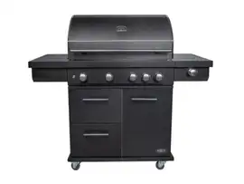 Boretti | Imperatore Nero Gasbarbecue | 4 Branders
