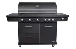 Boretti | Imperatore Nero Gasbarbecue | 5 Branders