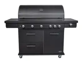 Boretti | Imperatore Nero Gasbarbecue | 5 Branders