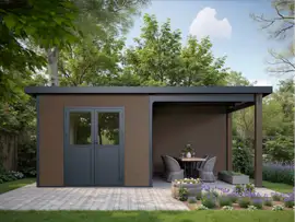 Fonteyn | Composiet Tuinhuis Jarmo 600 x 330