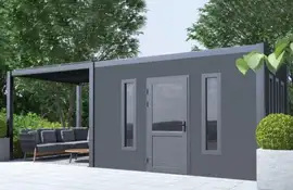 Fonteyn | Tuinhuis Jaxx met Overkapping 645 x 300