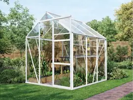 Royal Well | Kate I Tuinkas | Veiligheidsglas 3 mm | Wit