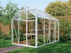 Royal Well | Kate II Tuinkas | Veiligheidsglas 3 mm | Wit