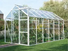 Royal Well | Kate IV Tuinkas | Veiligheidsglas 3 mm | Wit