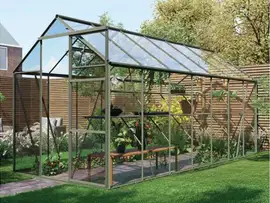 Royal Well | Kate V Tuinkas | Veiligheidsglas 3 mm | Groengrijs