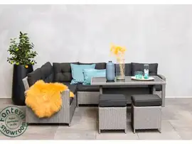 Fonteyn | Lounge-Diningset Laos | Grijs
