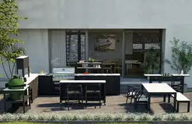 Passion Grills | Buitenkeuken Module Leon | Opstelling Compleet