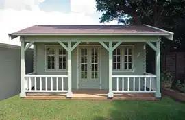 Lugarde | Luxe blokhut zadeldak B36