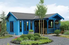 Lugarde | Blokhut op maat zadeldak B45