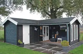 Lugarde | Maatwerk schuur met overkapping B48