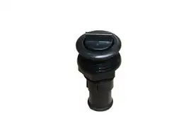 Drain Valve - 1/2" S, Black