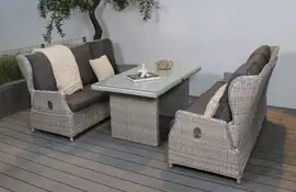 Fonteyn | Loungeset Marbella | White Grey