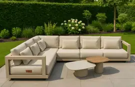 4 Seasons Outdoor | Loungeset Metropolitan | Latte