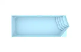 Fonteyn | Polyester Zwembad Miami 1000 x 350 x 155 cm