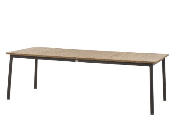 Apple Bee | Tuintafel Milou 240 x 100 cm | Teak-Black