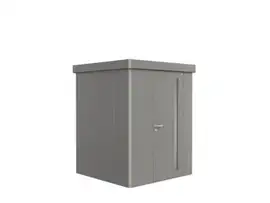 Biohort | Berging Neo 1A | Enkele Deur | Kwartgrijs-Metallic