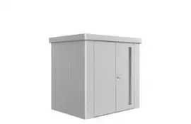 Biohort | Berging Neo 1B | Dubbele Deur | Zilver-Metallic