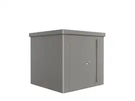 Biohort | Berging Neo 2B | Dubbele Deur | Kwartgrijs-Metallic