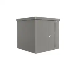 Biohort | Berging Neo 2B | Enkele Deur | Kwartgrijs-Metallic