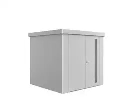 Biohort | Berging Neo 2B | Dubbele Deur | Zilver-Metallic