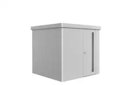 Biohort | Berging Neo 2B | Enkele Deur | Zilver-Metallic