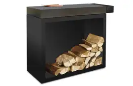 OFYR | Butcher Block Storage 90 Black | Donker Grijs Keramiek
