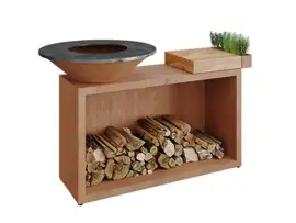 OFYR | Island Corten 85 | Teak Wood