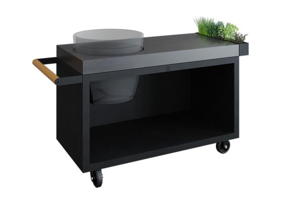 OFYR | Kamado Table Black 135 PRO | Concrete BGE