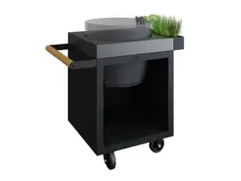 OFYR | Kamado Table Black 65 PRO | Concrete BGE