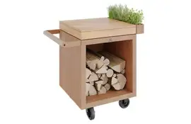 OFYR | Mise en Place Table Corten 65 PRO | Teak Wood
