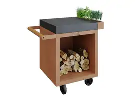 OFYR | Mise en Place Table Corten 65 PRO | Ceramic Dark Grey