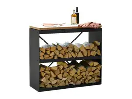 OFYR | Wood Storage Black Dressoir