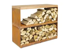 OFYR | Wood Storage Corten Dressoir