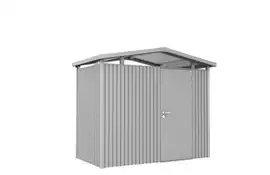 Biohort | Berging Panorama Gr. P1 | Enkele Deur | Zilver-Metallic