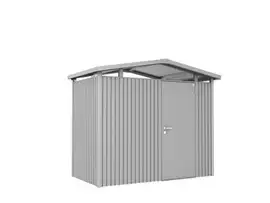 Biohort | Berging Panorama Gr. P1 | Enkele Deur | Zilver-Metallic