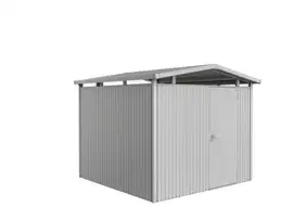 Biohort | Berging Panorama Gr. P4 | Enkele Deur | Zilver-Metallic