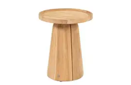 4 Seasons Outdoor | Bijzettafel Pablo Teak Ø 45 x 55(h) cm
