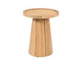 4 Seasons Outdoor | Bijzettafel Pablo Teak Ø 45 x 55(h) cm